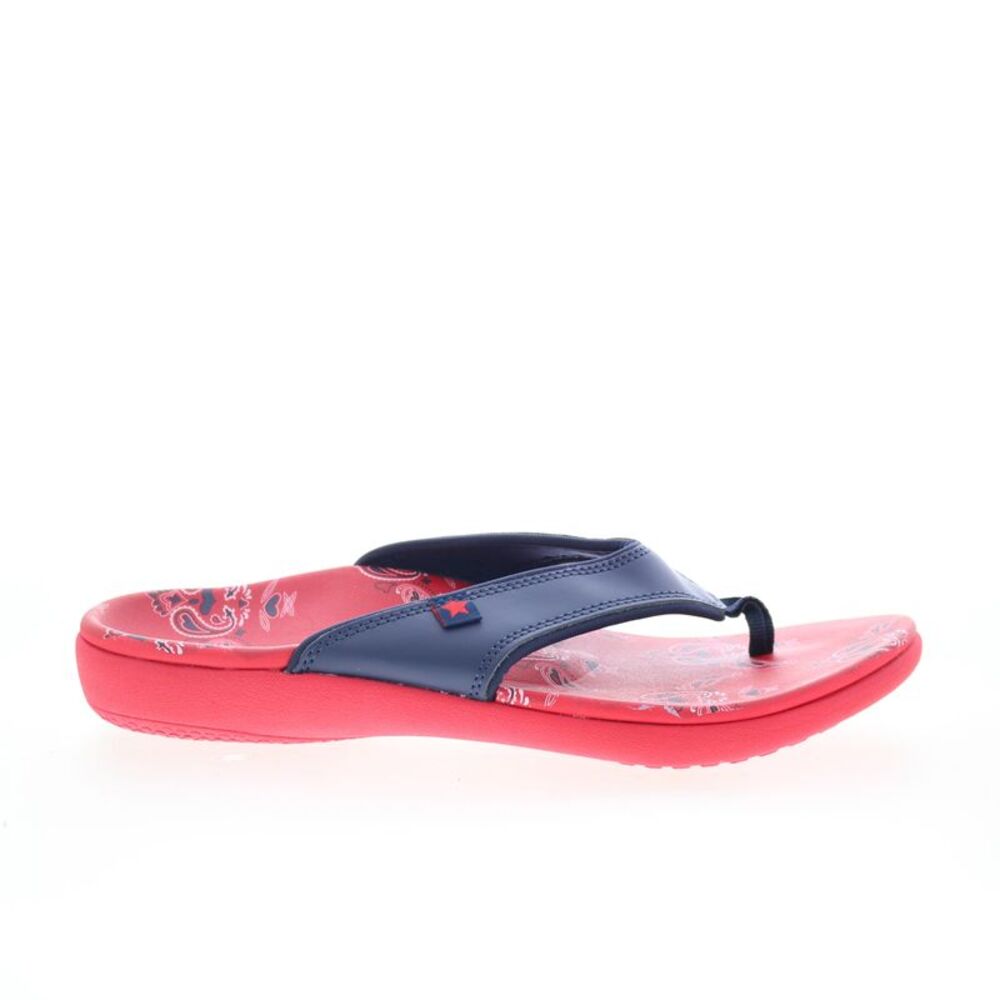 Spenco Womens Yumi Americana Blue Shoes (NWT)